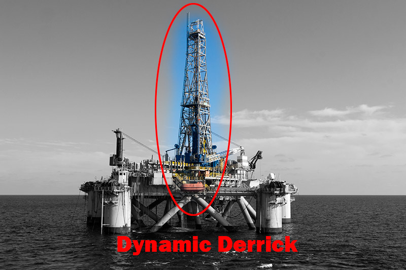 تفاوت اصلی و کاربردی بین دو واژه Derrick و Mast